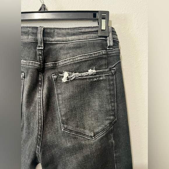 VERVET Asymmetrical Panel Grunge Wash Skinny Jeans - Size 26 - Picture 11 of 13